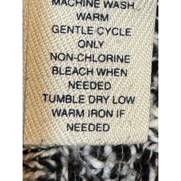 Westbound Open Cardigan Sweater Boho Medium Tribal Print Knit Kimono Fringe - Picture 5 of 5